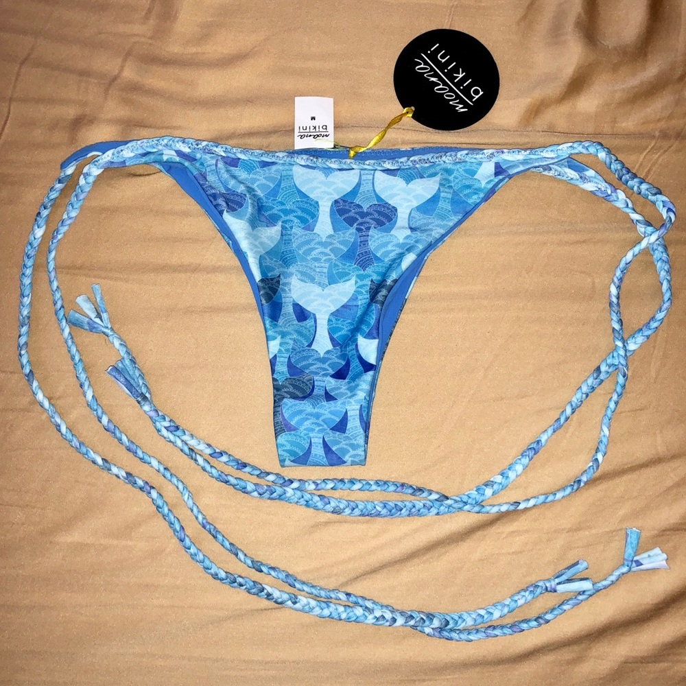 Moana Bikini Braided Tie-Side Mermaid